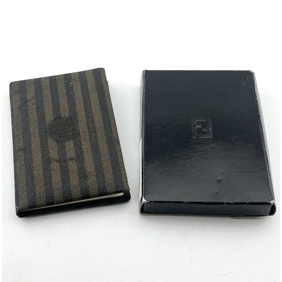 Fendi NOS Vintage Pequin Address Book - Picture 1 of 7